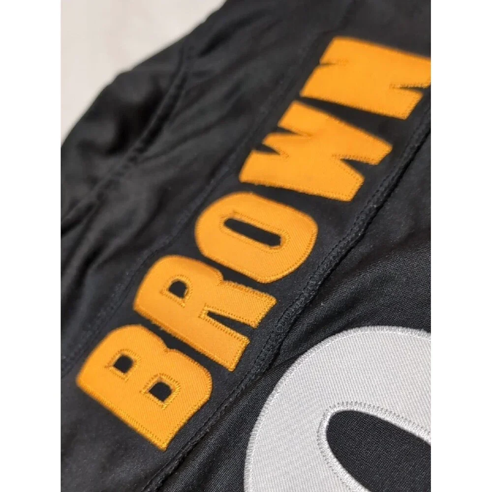 Pittsburgh Steelers NFL Nike On Field Black Football Jersey M 84 Antonio Brown - Picture 11 of 11